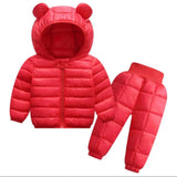 Kids' Unisex Puffer Jacket & Pants Set