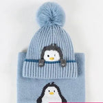 Kids’ Winter Hat & Scarf Set