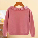 Knit Girls' Bunny Cardigan