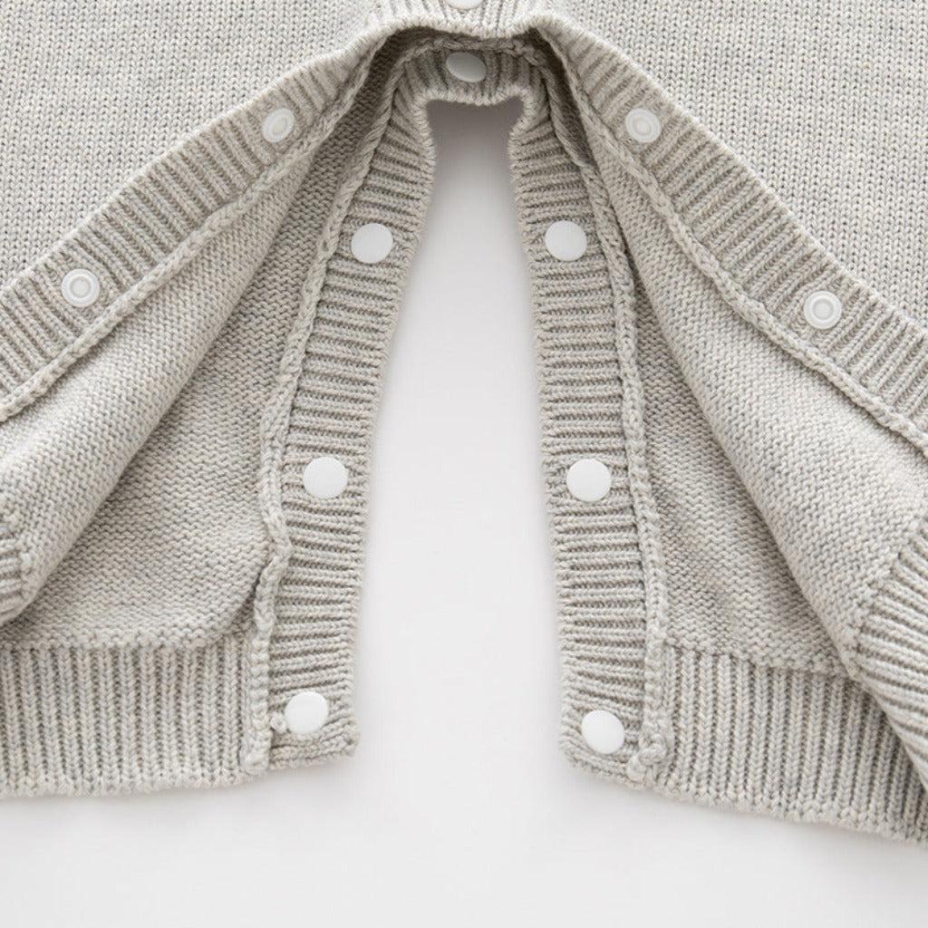 Knit Heart Baby and Toddler Romper