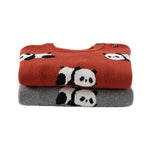 Little Boys' Knit Cotton Panda Sweater / Pullover