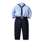 Little Gentleman's Formal Pants & Shirt Set