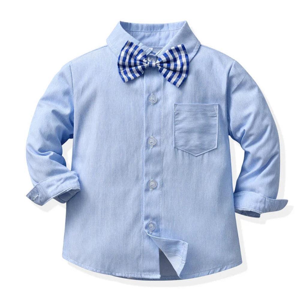 Little Gentleman's Formal Pants & Shirt Set