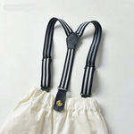 Little Gentleman's Formal Pants & Stary Shirt Set