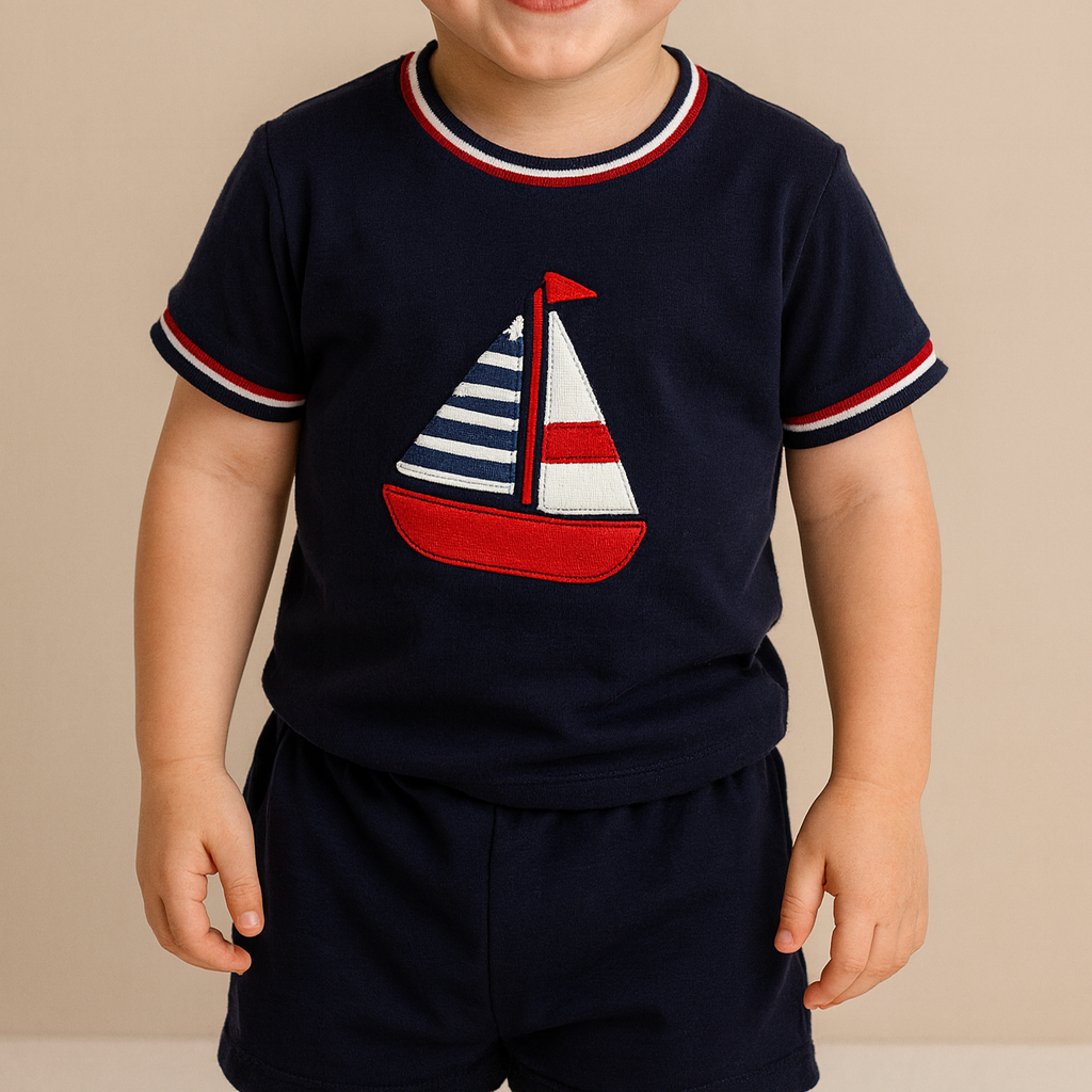 Little Sailors' Baby and Toddler Knit Set