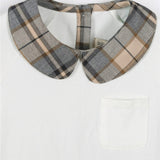 Long Sleeve Vintage Plaid Girls’ Dress