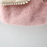 Luxurious faux fur little girls' Jacket