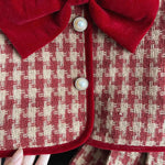 Marron Warm Winter Jacket & Classic Skirt