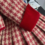 Marron Warm Winter Jacket & Classic Skirt