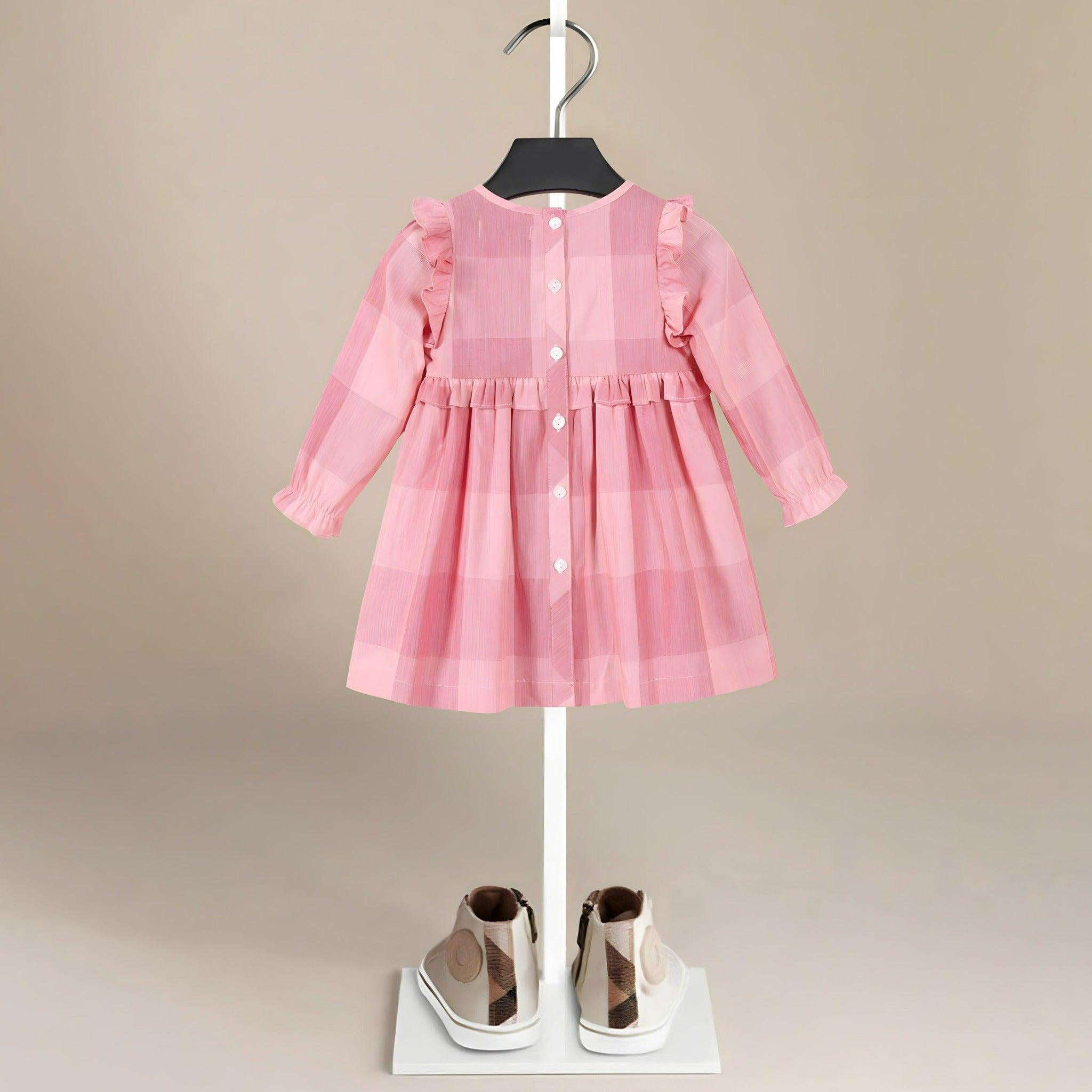 New York Pink Girls' Dress