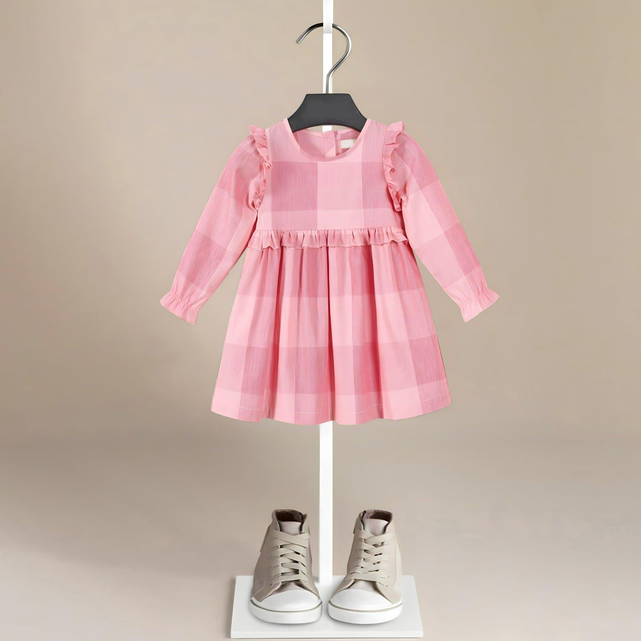 New York Pink Girls' Dress