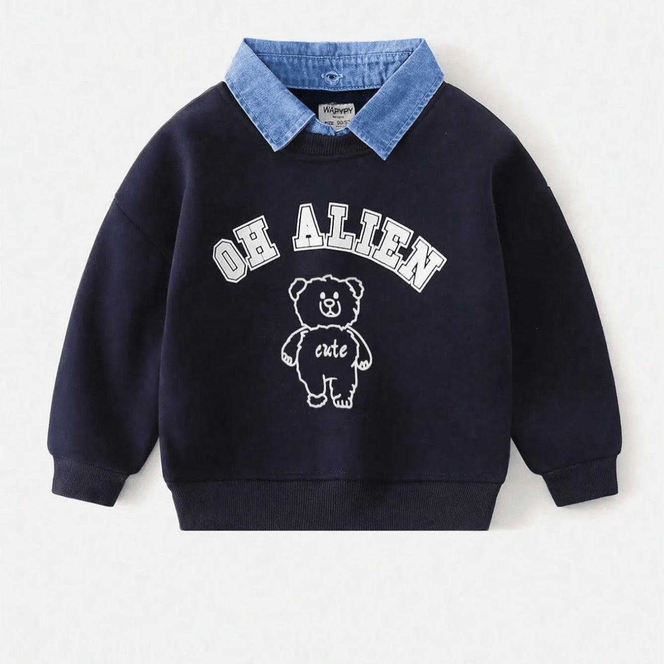 Oh Alien Soft Touch Winter Sweatshirt