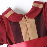 Organic Cotton Red Plaid Dress