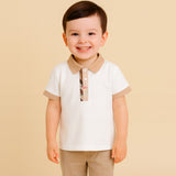 Polo de jersey de algodón orgánico