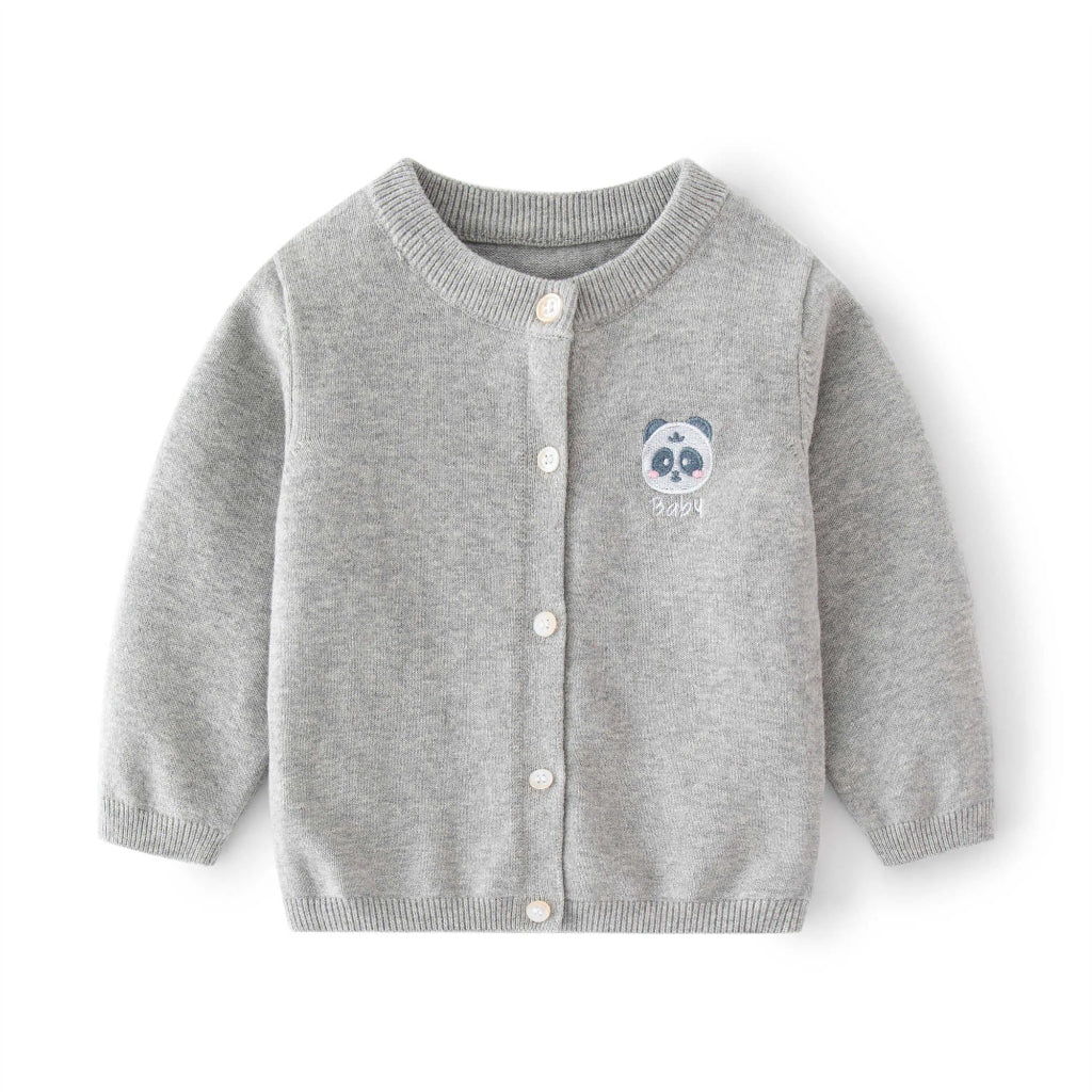 Wool Parker Unisex Cardigan for Kids