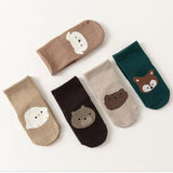 PREMIUM NON-SLIP / ANTI-SKID GRIP KIDS’ SOCKS 6-PAIR SET