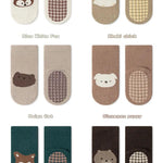 PREMIUM NON-SLIP / ANTI-SKID GRIP KIDS’ SOCKS 6-PAIR SET