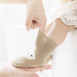 PREMIUM NON-SLIP / ANTI-SKID GRIP KIDS’ SOCKS 6-PAIR SET