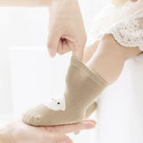 PREMIUM NON-SLIP / ANTI-SKID GRIP KIDS’ SOCKS 6-PAIR SET