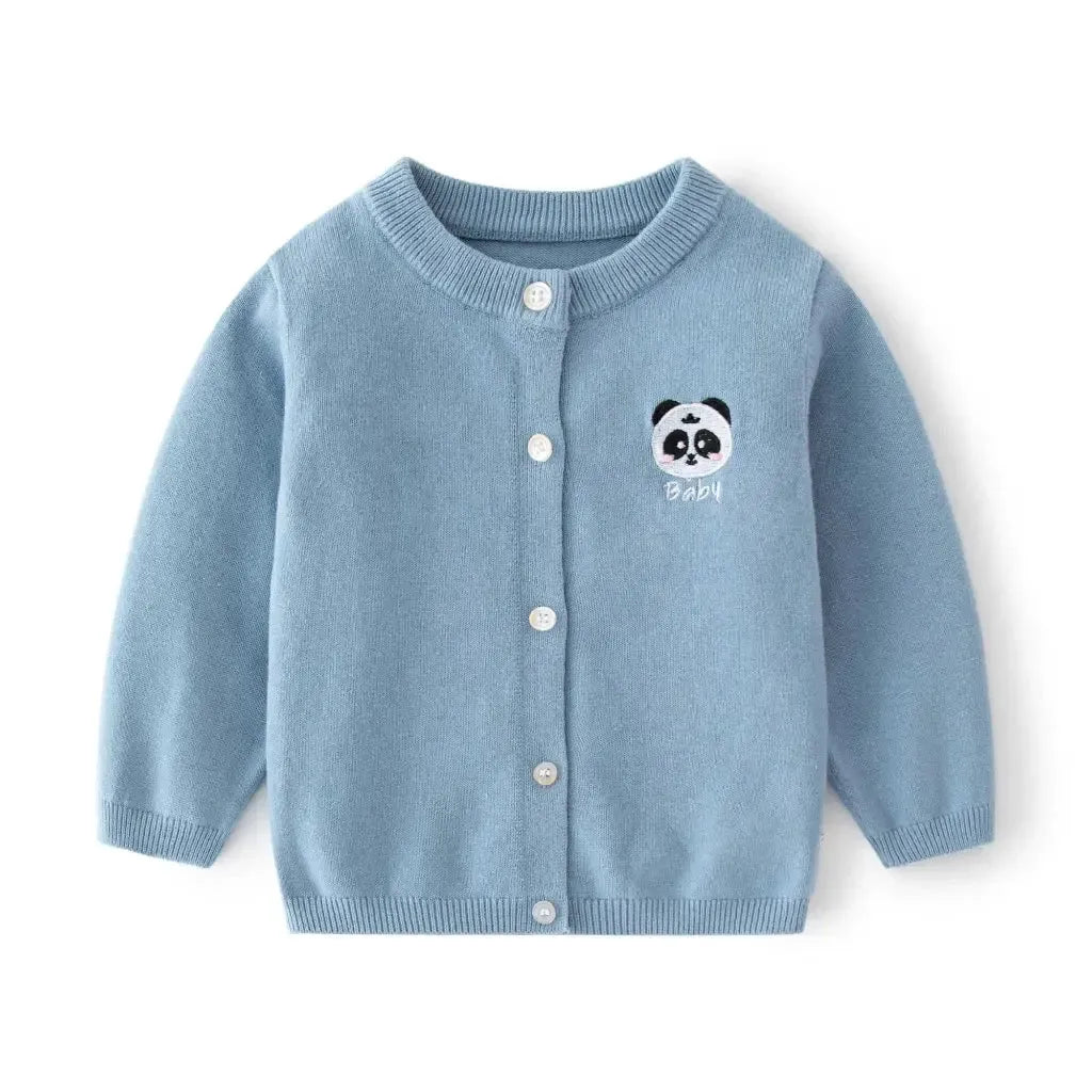 Panda Parker Unisex Cardigan for Kids