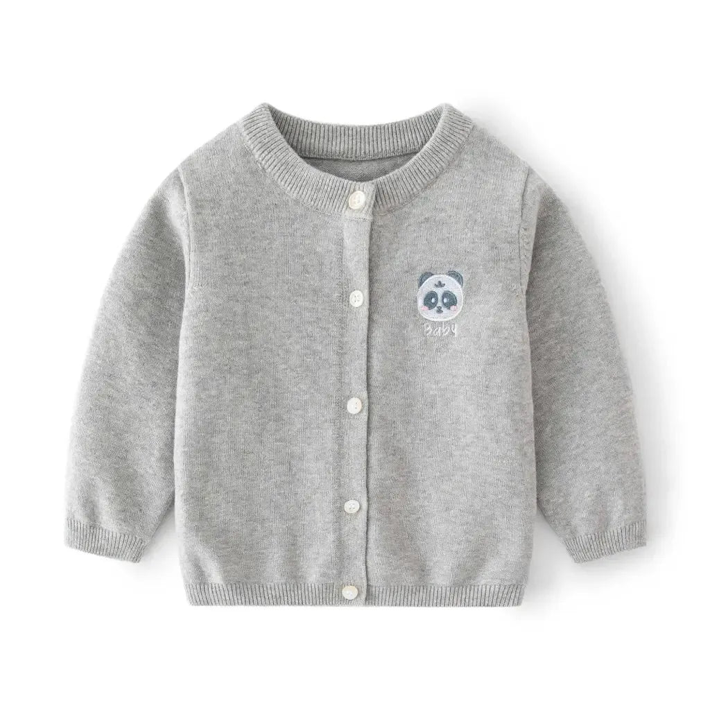 Panda Parker Unisex Cardigan for Kids