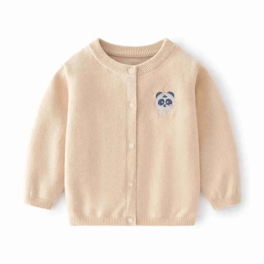 Panda Parker Unisex Cardigan for Kids