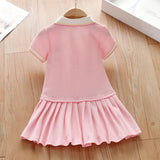 Pink Maven Girls' Polo Dress