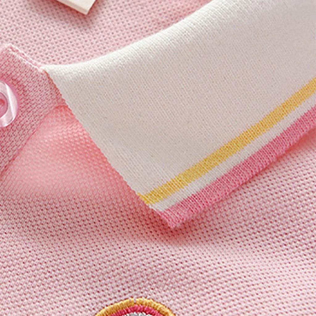 Pink Maven Girls' Polo Dress