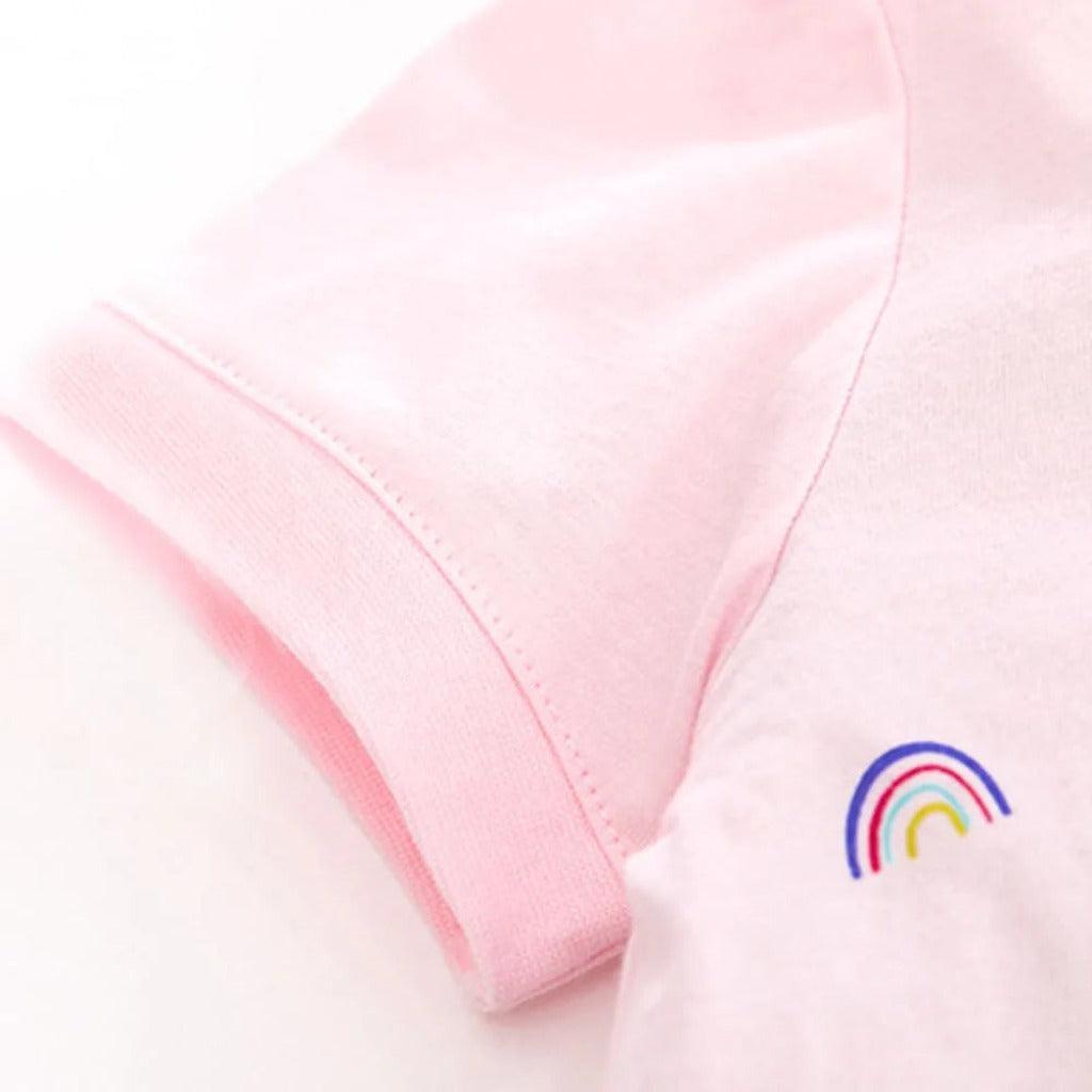 Pink Rainbow Girls' Polo Dress