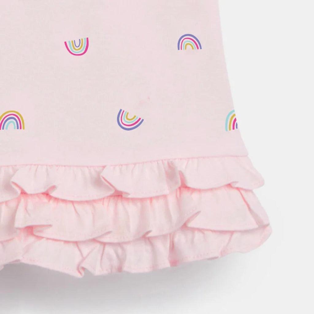 Pink Rainbow Girls' Polo Dress