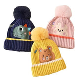 Premium Winter Beanies with Embroidered Animals