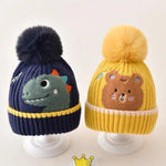 Premium Winter Beanies with Embroidered Animals
