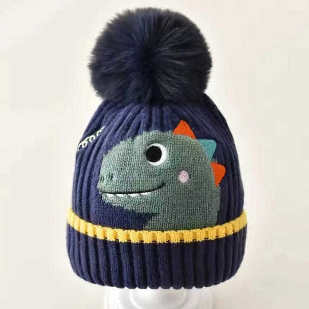 Premium Winter Beanies with Embroidered Animals