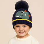 Premium Winter Beanies with Embroidered Animals