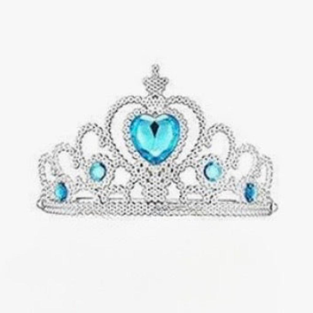 Princess Cinderella Dress with Crown