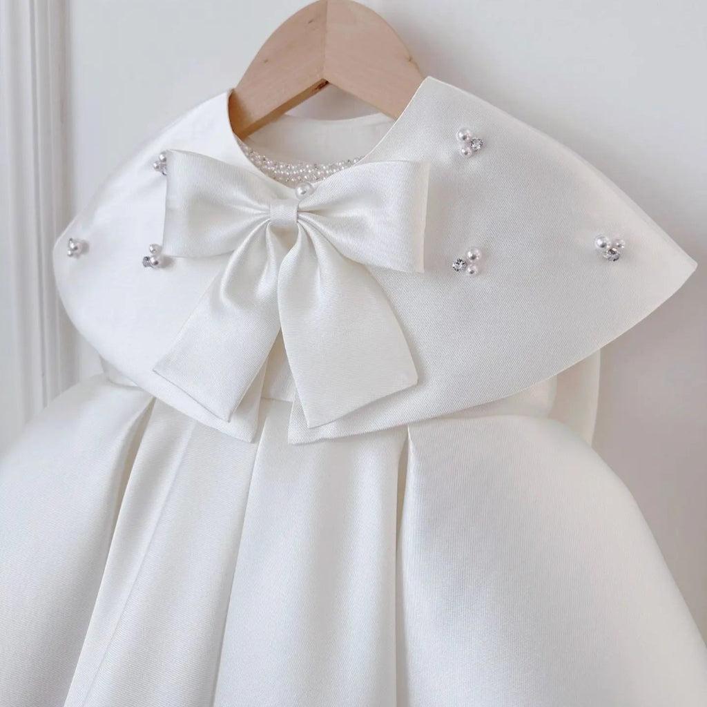 Princess Katerina Pearl Bow Party Dress