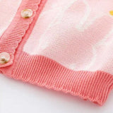 Rabbit Girls Knit Cotton Cardigan