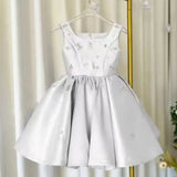 Robe classique à carreaux pour fille