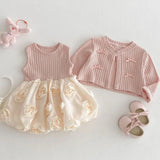 Rosy 2-Piece Baby Pink Set