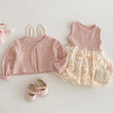 Rosy 2-Piece Baby Pink Set