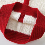 Royal Red Princess Cardigan & Skirt Set