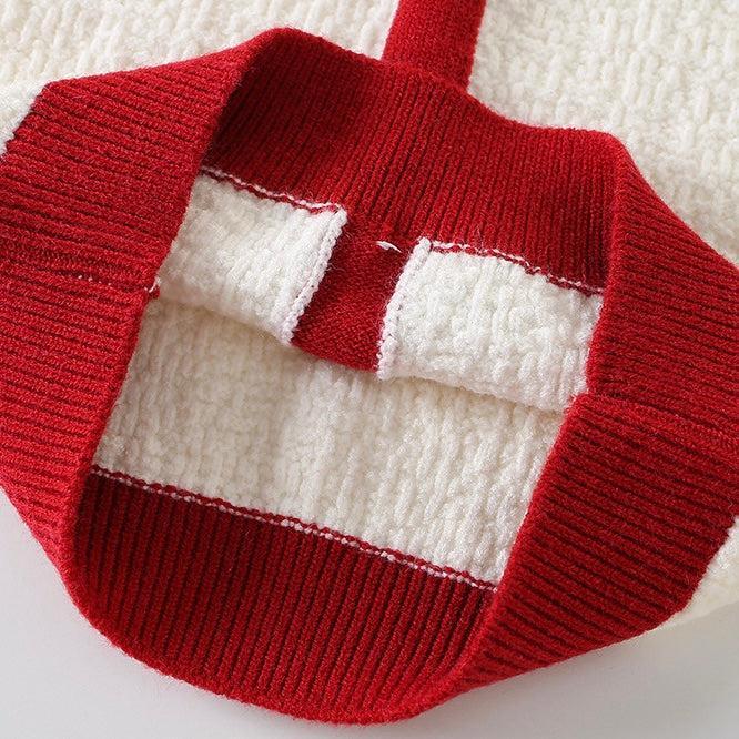 Royal Red Princess Cardigan & Skirt Set