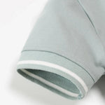 Sage Blue Top & Bottom Boys' Set