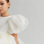 Satin Tulle Flower Girls' Dress