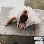 Satin Tulle Flower Girls' Dress