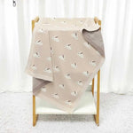 Soft Touch Bunny Pattern Cotton Blanket