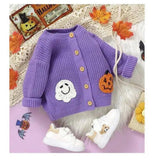 Spooky Unisex Halloween Cardigan