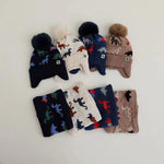 Thick Winter Dino Hat & Neck Warmer