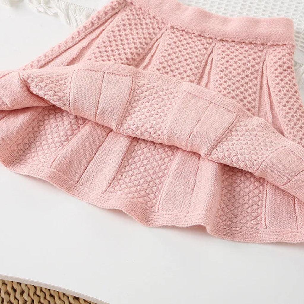 Toy Bunny Sweater & Skirt Set