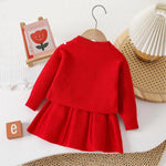 Toy Bunny Sweater & Skirt Set